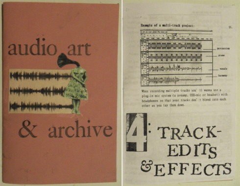 audio art + archive zine